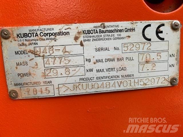 Kubota U 48-4 Mini excavadoras < 7t