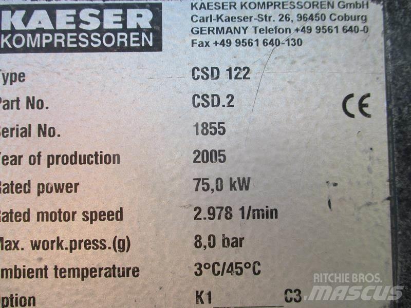 Kaeser CSD 122 Compresores