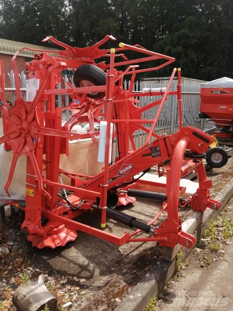 Kuhn GF7803 Rastrillos y henificadores