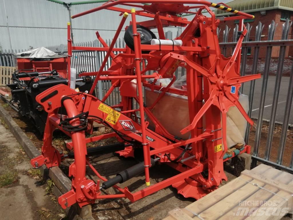 Kuhn GF7803 Rastrillos y henificadores