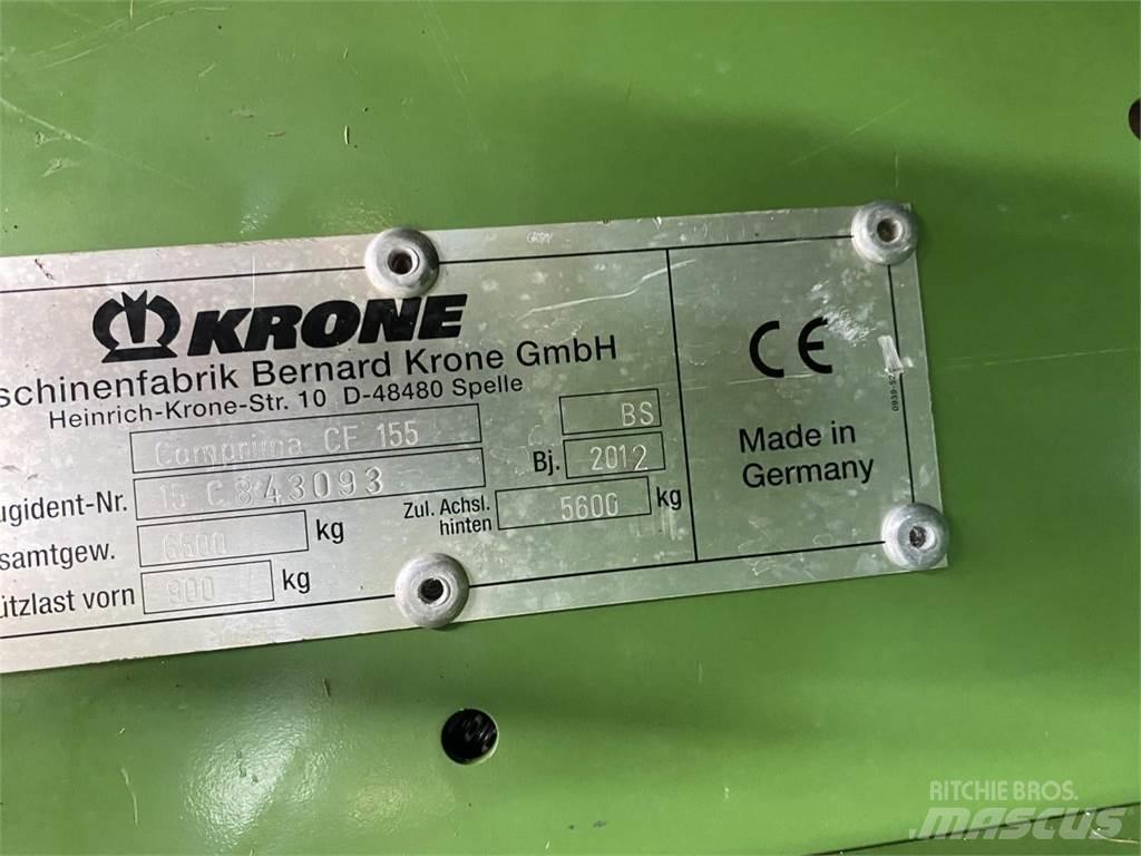 Krone CF 155 XC Rotoempacadoras