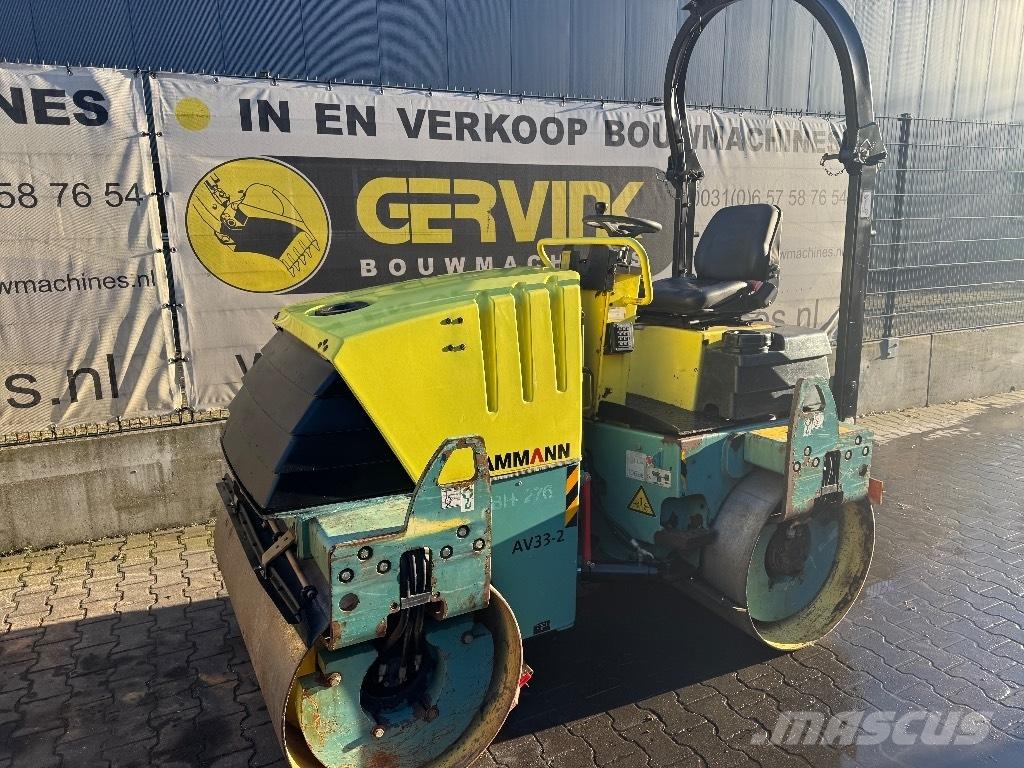 Ammann AV 33-2 Rodillos de doble tambor