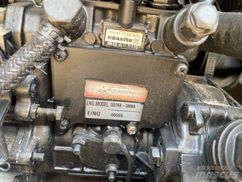 Komatsu PC 20 Excavadoras de cadenas