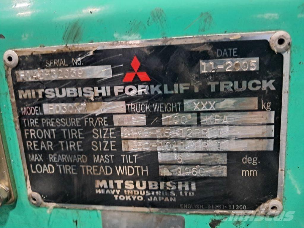 Mitsubishi FD30NT Carretillas diesel
