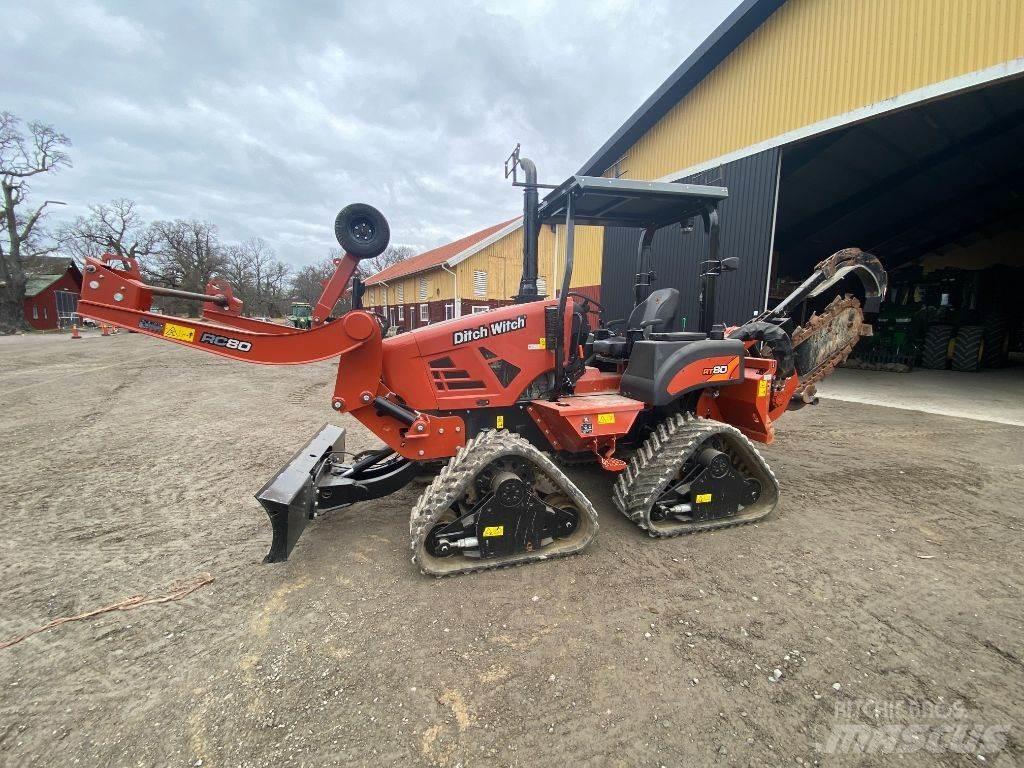 Ditch Witch RT 80 Excavadoras especiales