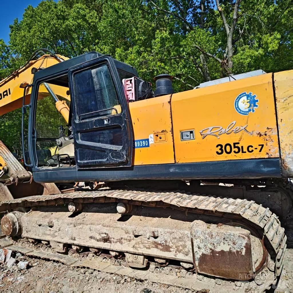 Hyundai 305lc-7 Excavadoras de cadenas