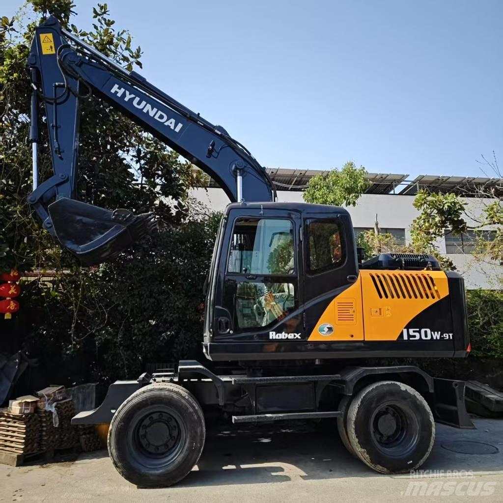 Hyundai 150w Excavadoras de ruedas