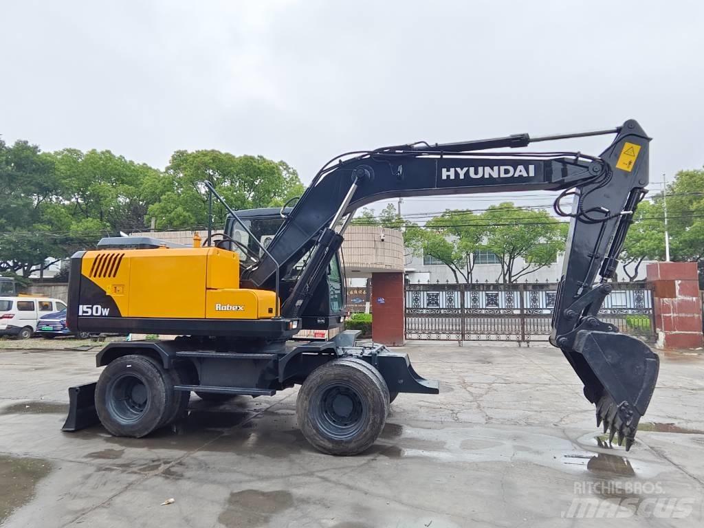 Hyundai 150w Excavadoras de ruedas