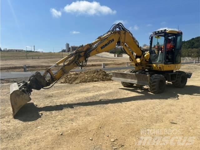 Komatsu PW98 MR-10 Excavadoras de ruedas