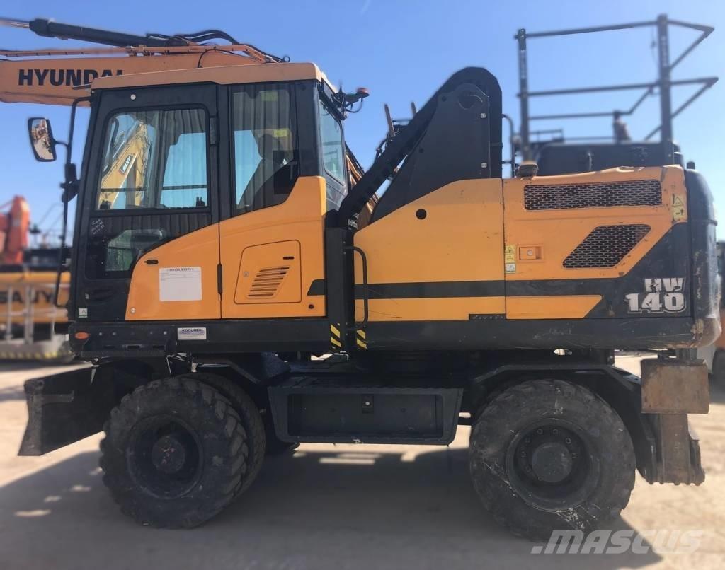 Hyundai HW140 Excavadoras de ruedas