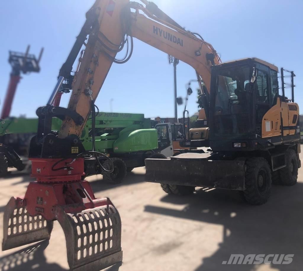 Hyundai HW140 Excavadoras de ruedas