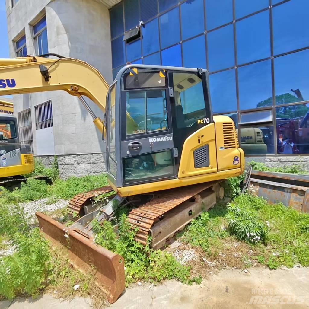 Komatsu PC 70 Excavadoras de cadenas