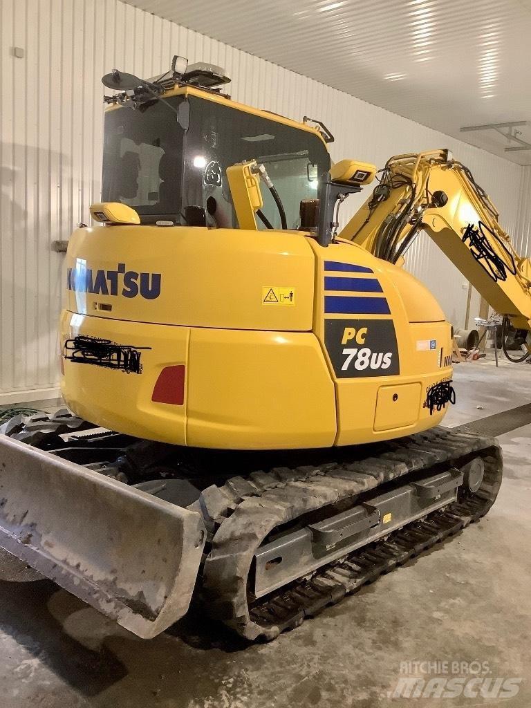 Komatsu Pc 78 us- 10 Excavadoras 7t - 12t