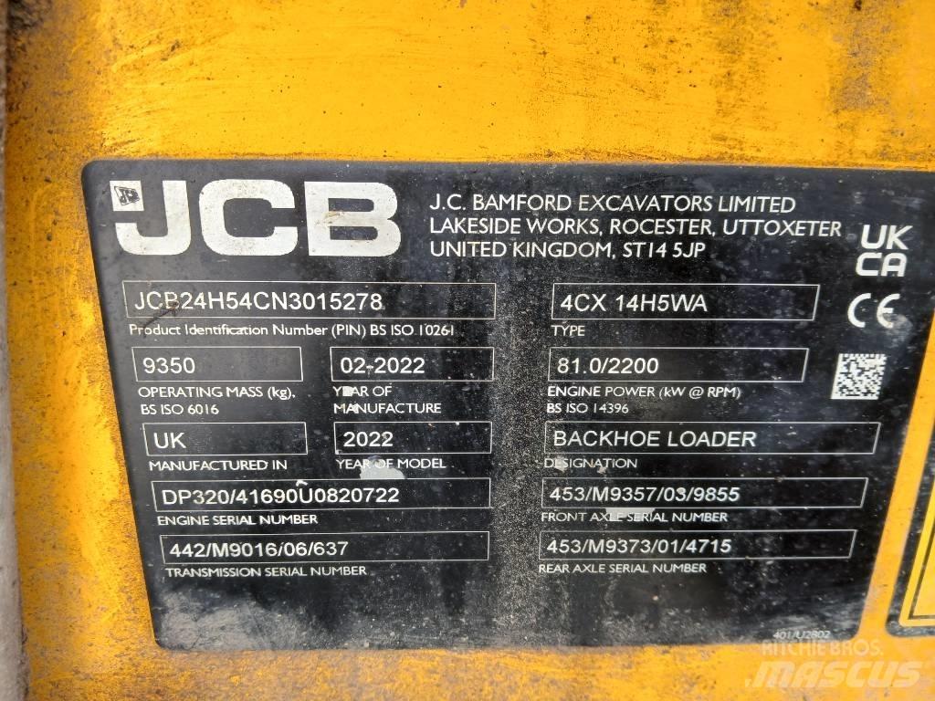 JCB 4 CX Pro AEC Retrocargadoras