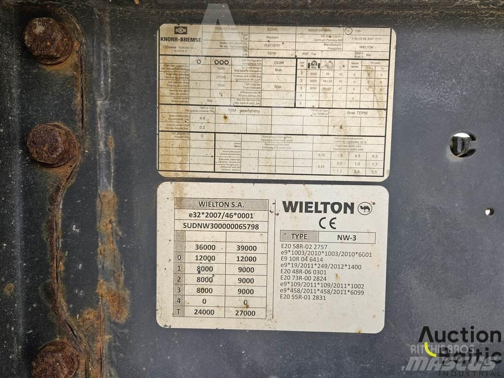 Wielton NW-3 Semirremolques con caja de lona