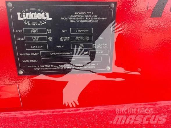 Liddell C-55F Semirremolques de góndola rebajada