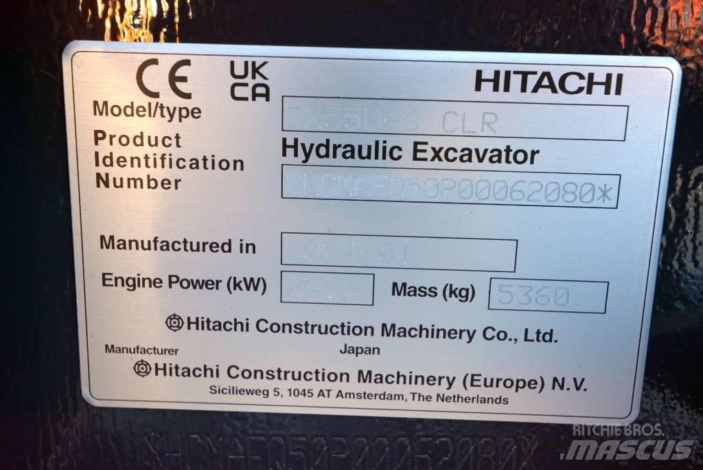Hitachi ZX 55 U-6 Mini excavadoras < 7t