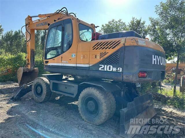 Hyundai 210W Excavadoras de ruedas
