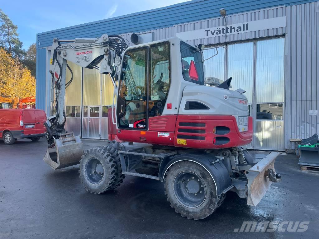 Takeuchi TB 295 W Excavadoras de ruedas