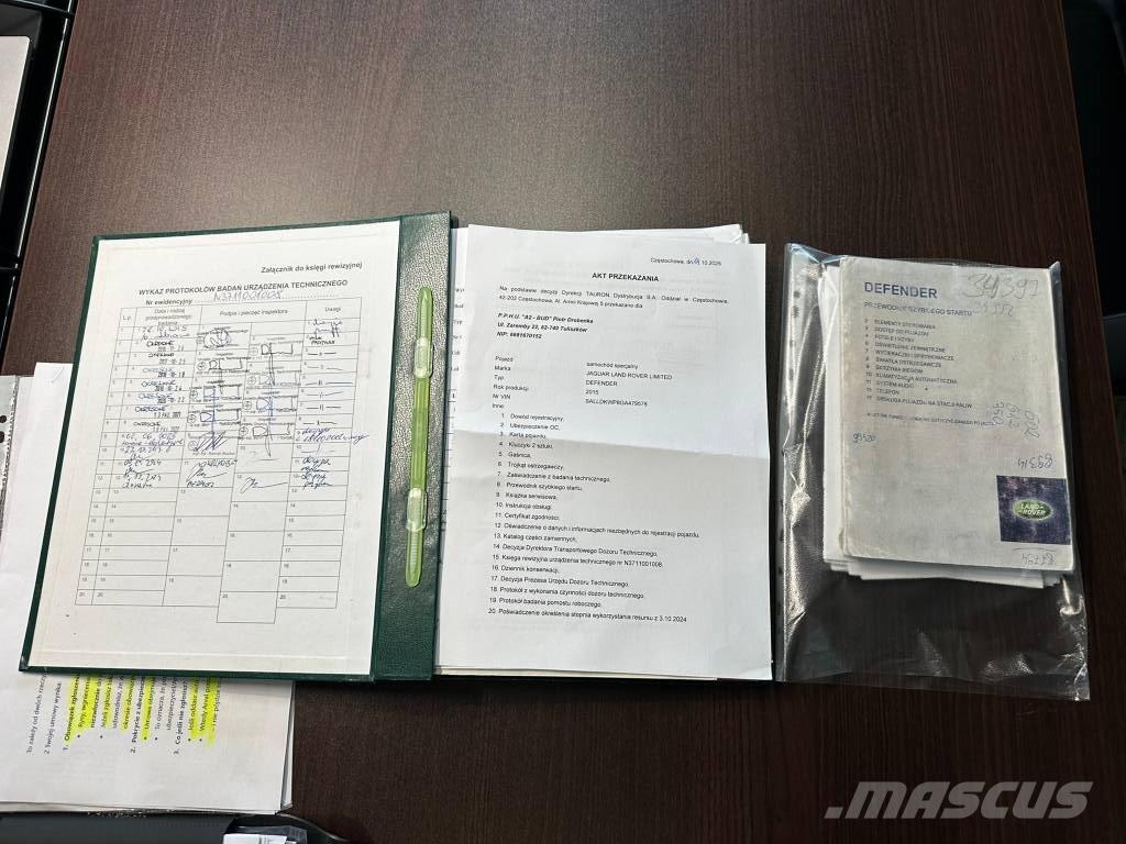 Land Rover Defender Grúas autopropulsadas