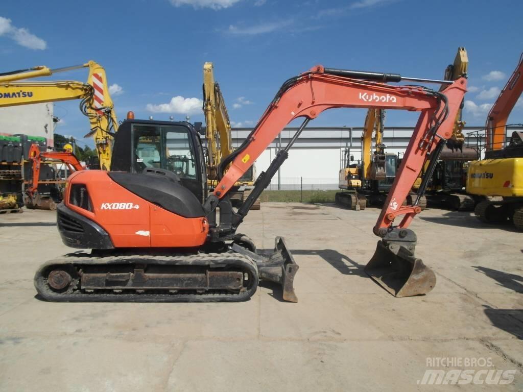 Kubota KX 080-4 Excavadoras 7t - 12t