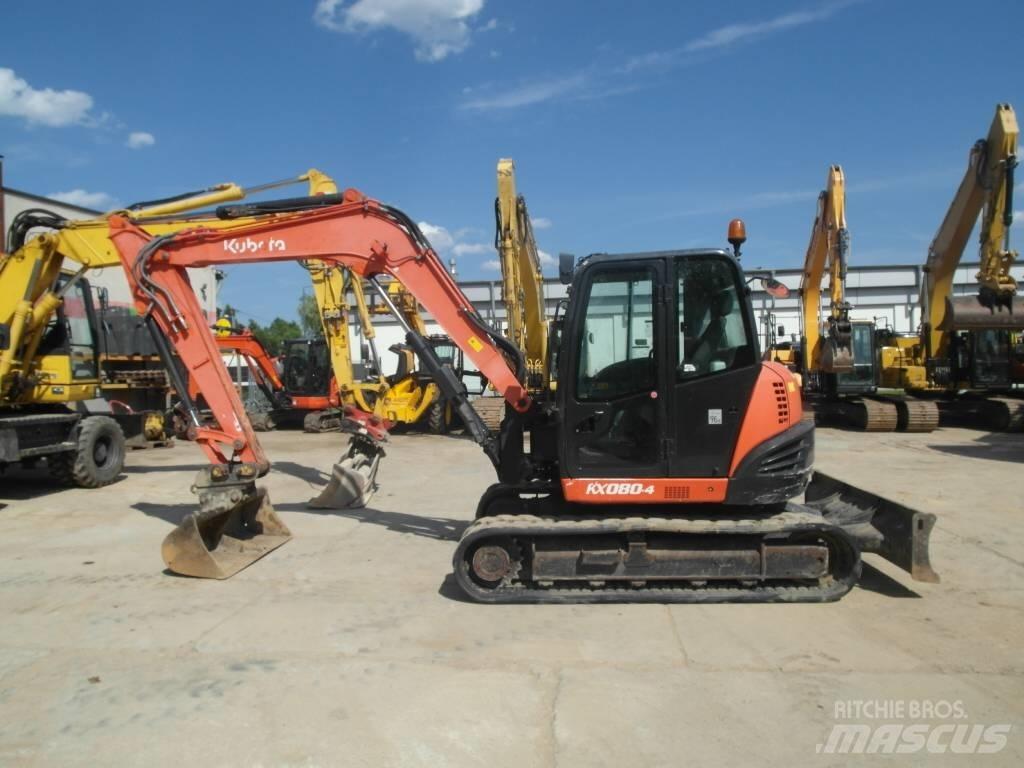 Kubota KX 080-4 Excavadoras 7t - 12t