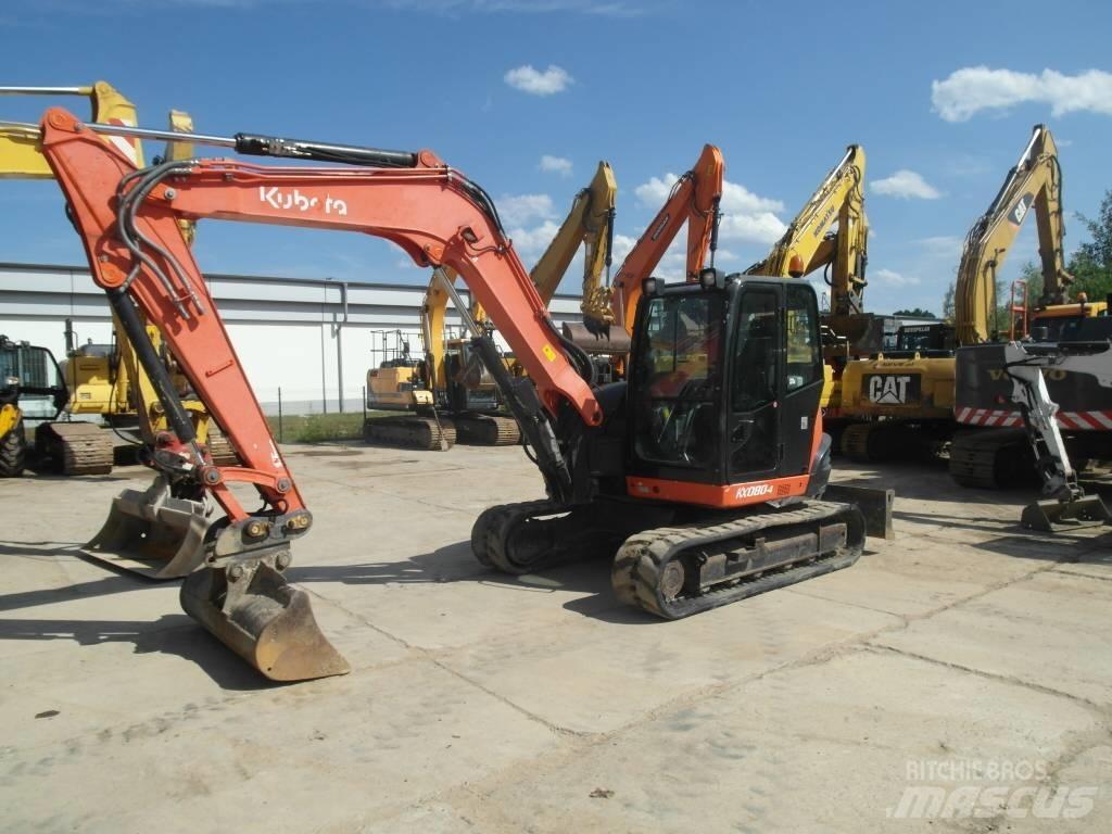 Kubota KX 080-4 Excavadoras 7t - 12t