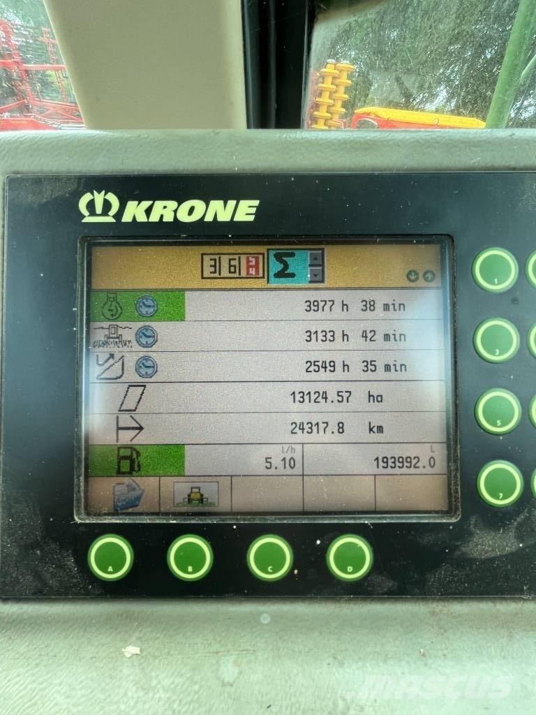 Krone Big X 500 Picadoras de forraje autopropulsadas