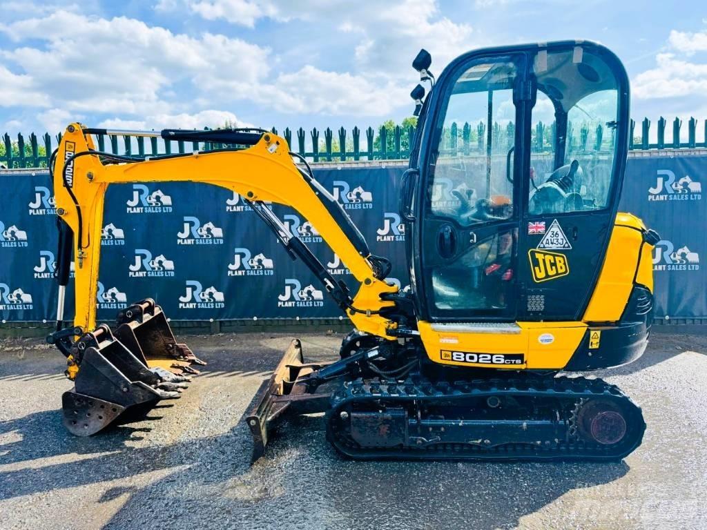 JCB 8026 CTS Mini excavadoras < 7t