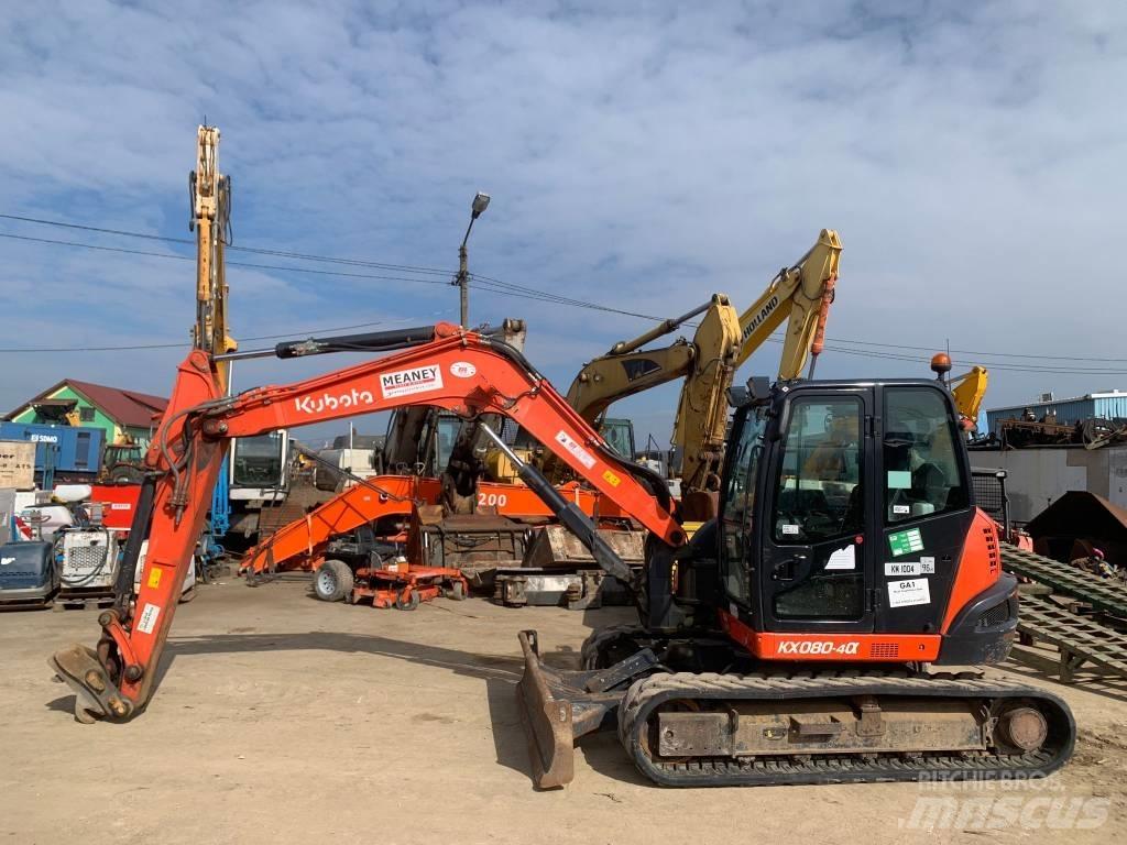 Kubota KX 080-4A Excavadoras 7t - 12t