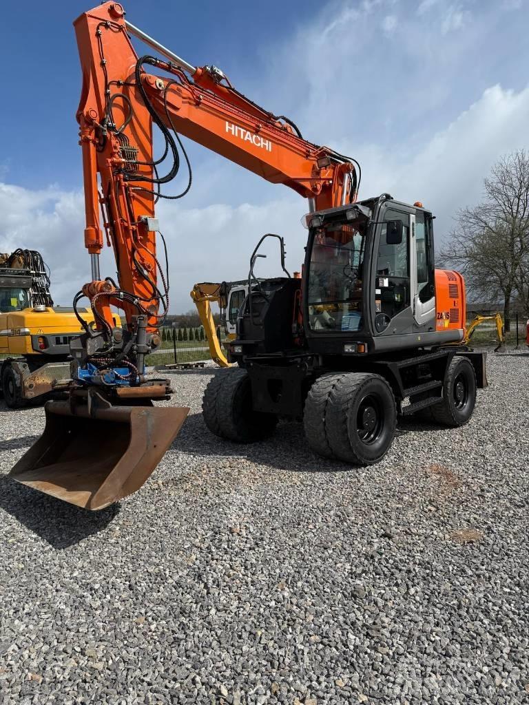 Hitachi ZX 145 W-3 Excavadoras de ruedas