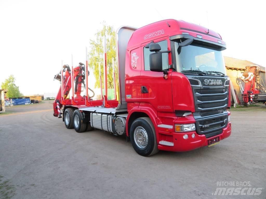 Scania R 500 Transporte de madera