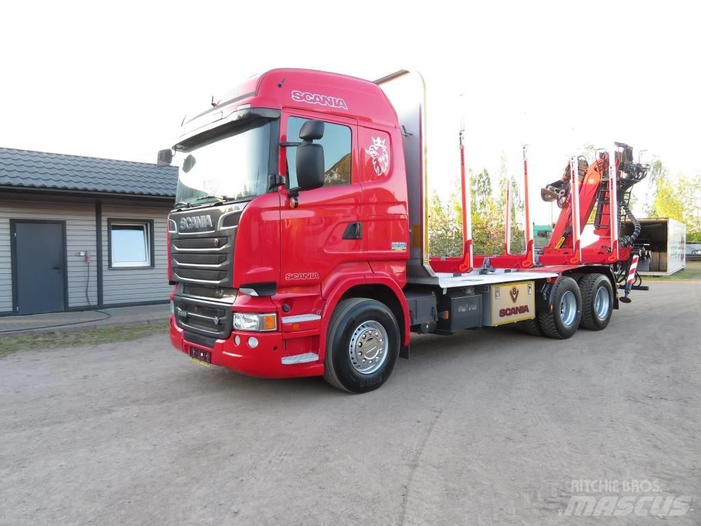 Scania R 500 Transporte de madera