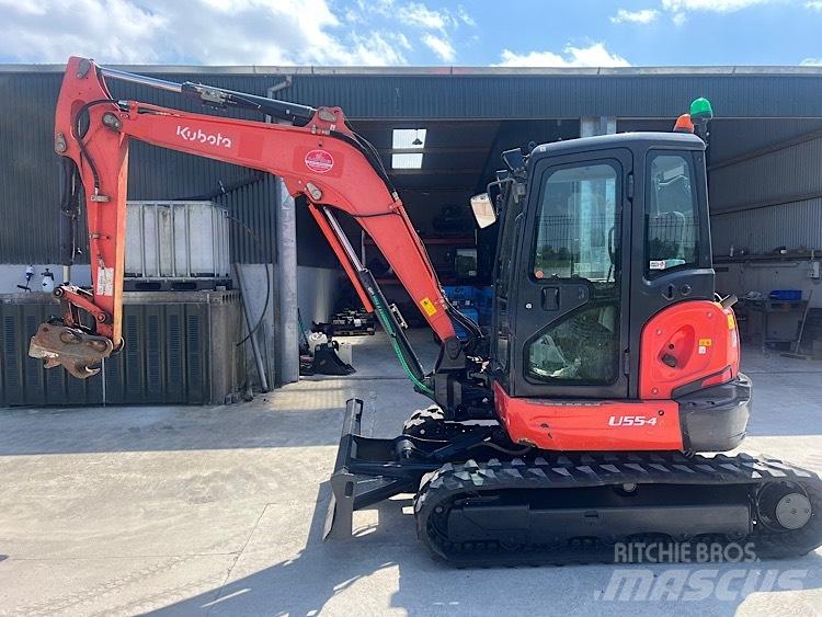 Kubota U55-4 Mini excavadoras < 7t