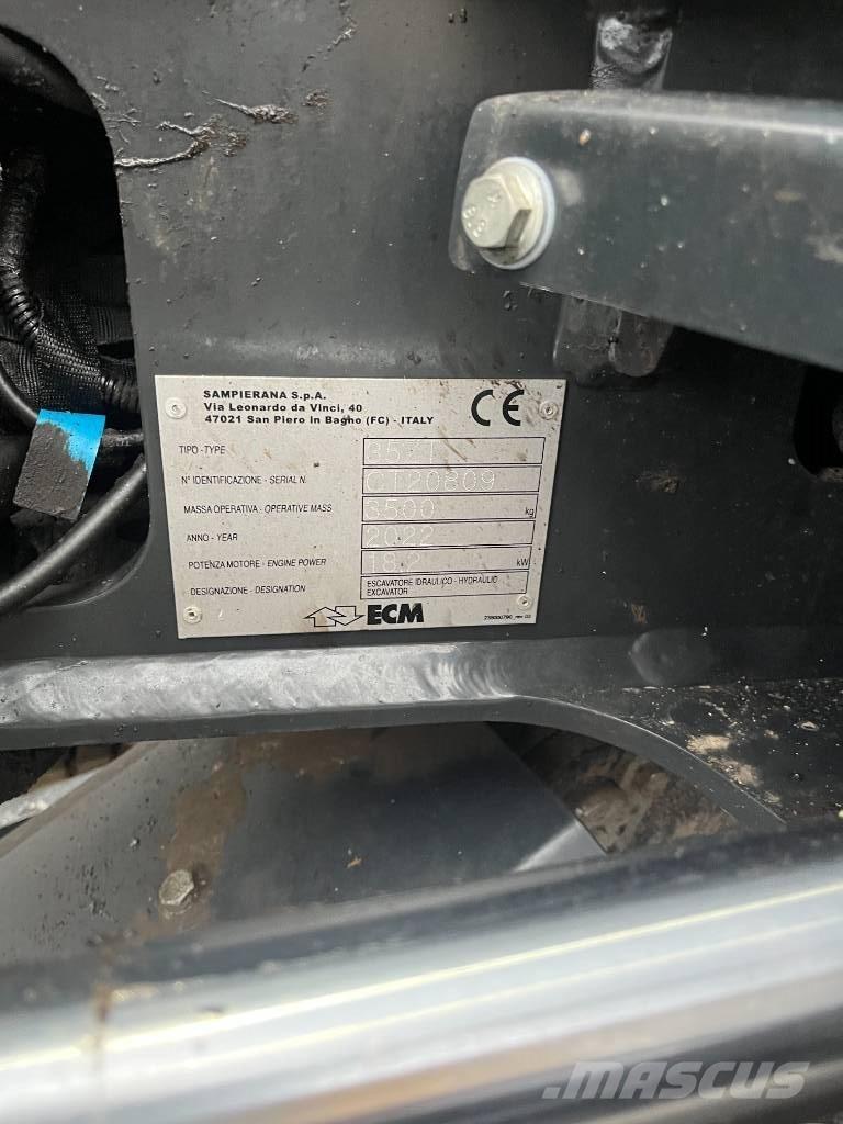 ECM 35 ZT Mini excavadoras < 7t