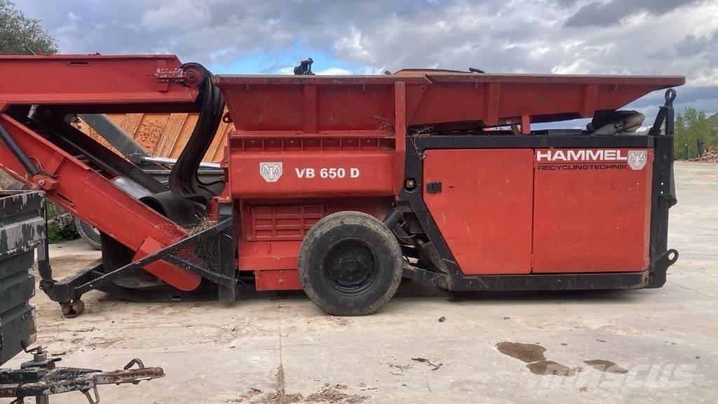 Hammel VB 650 D Trituradoras para desguace