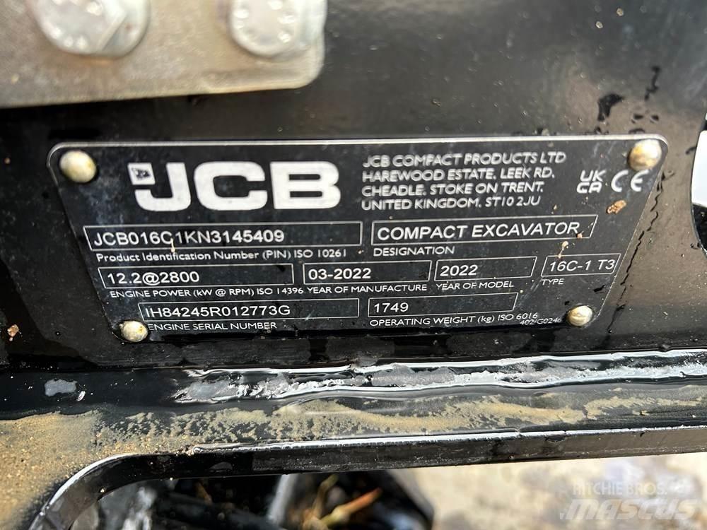 JCB 16C-1 Mini excavadoras < 7t