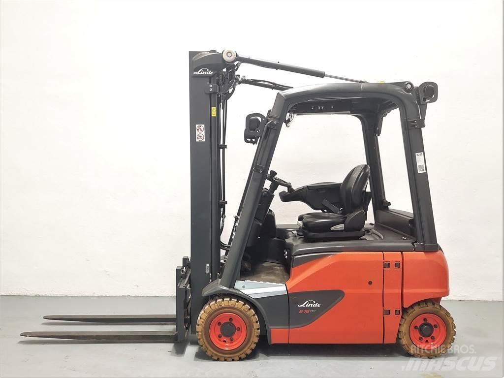 Linde E16P 02 Carretillas de horquilla eléctrica