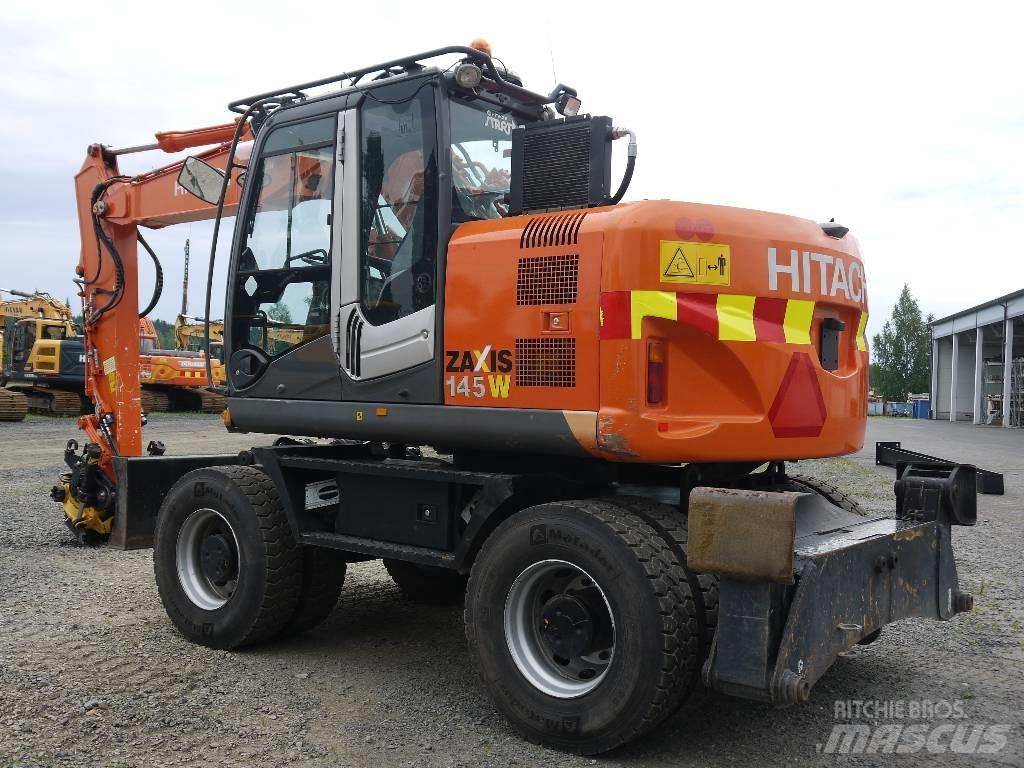 Hitachi ZX 145 W-3 Excavadoras de ruedas
