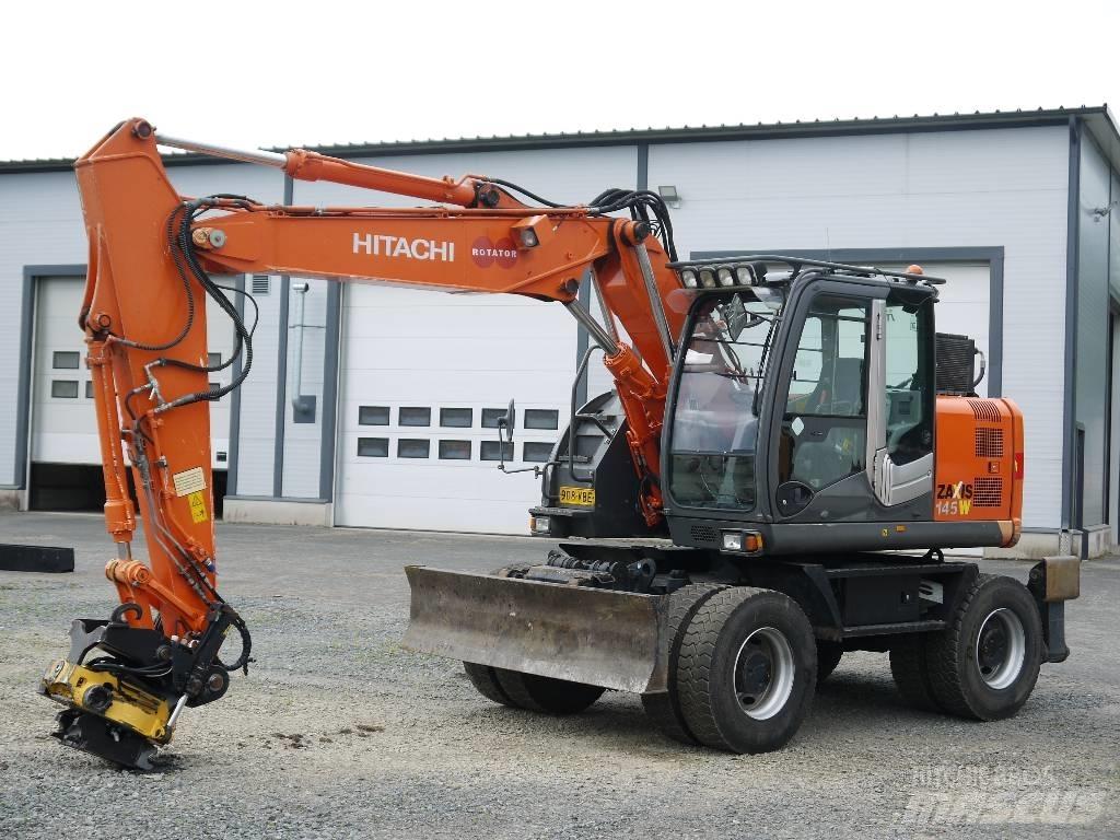 Hitachi ZX 145 W-3 Excavadoras de ruedas