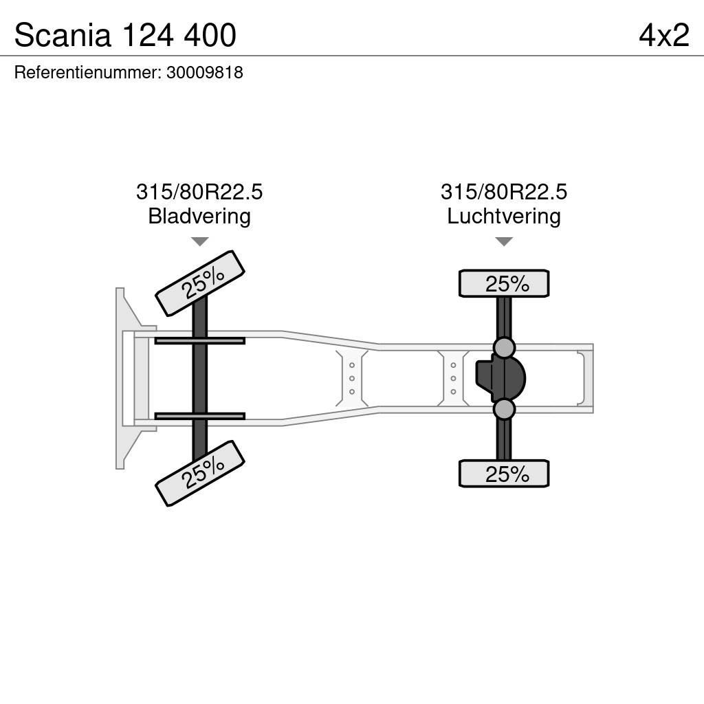 Scania 124 400 Cabezas tractoras