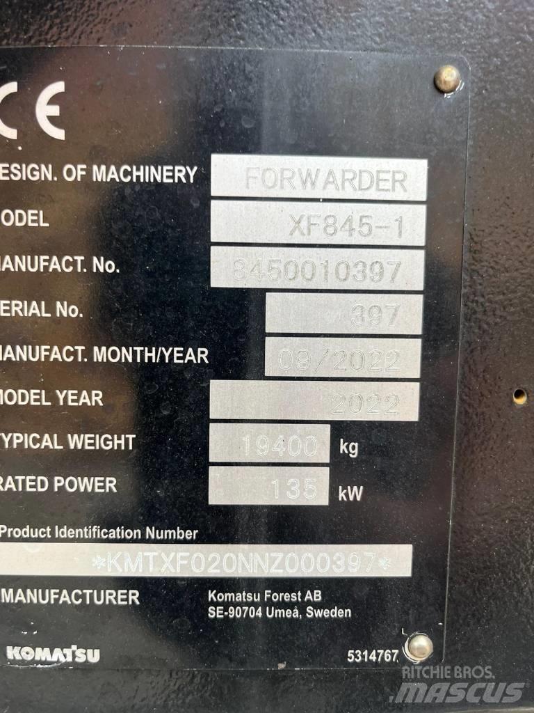 Komatsu 845-1 Autocargadoras