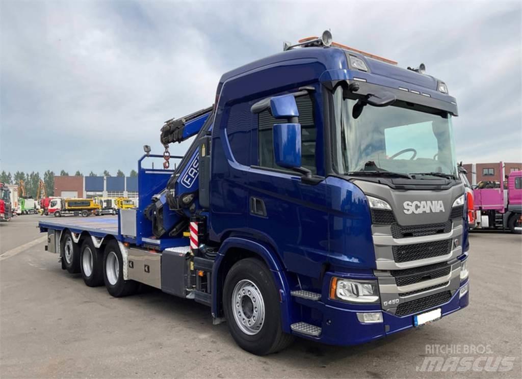 Scania G450 8X4 Camiones grúa