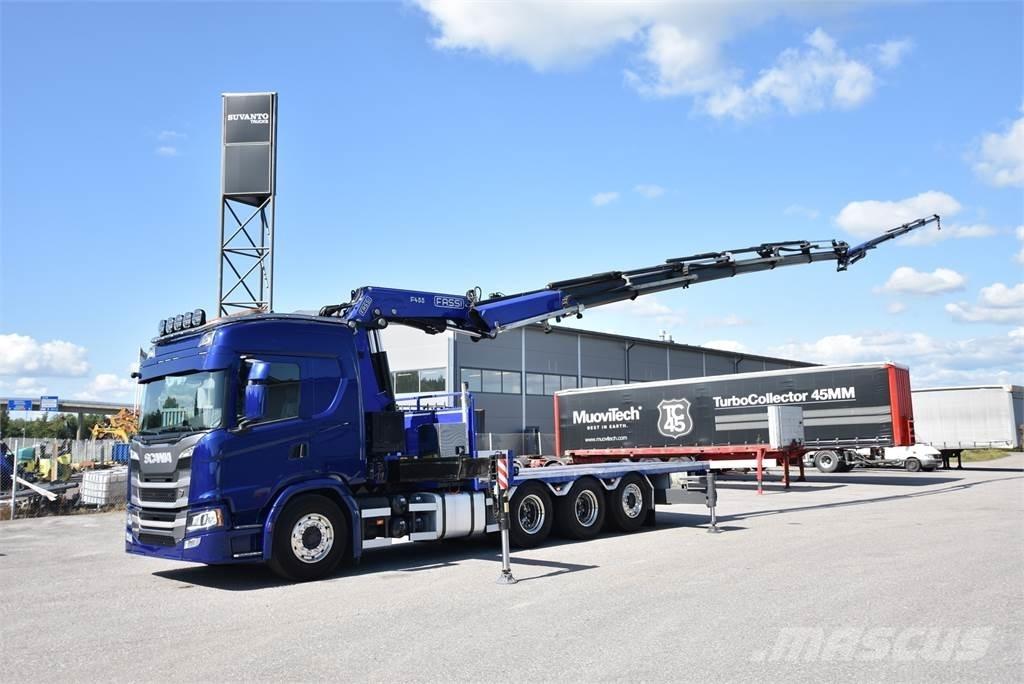 Scania G450 8X4 Camiones grúa