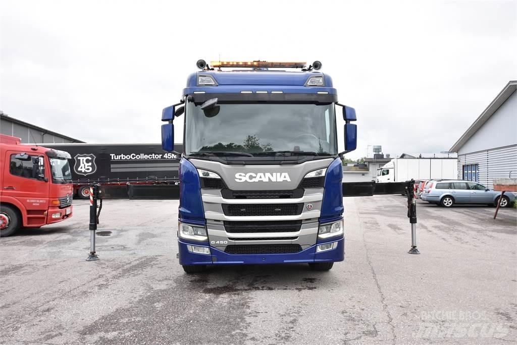 Scania G450 8X4 Camiones grúa