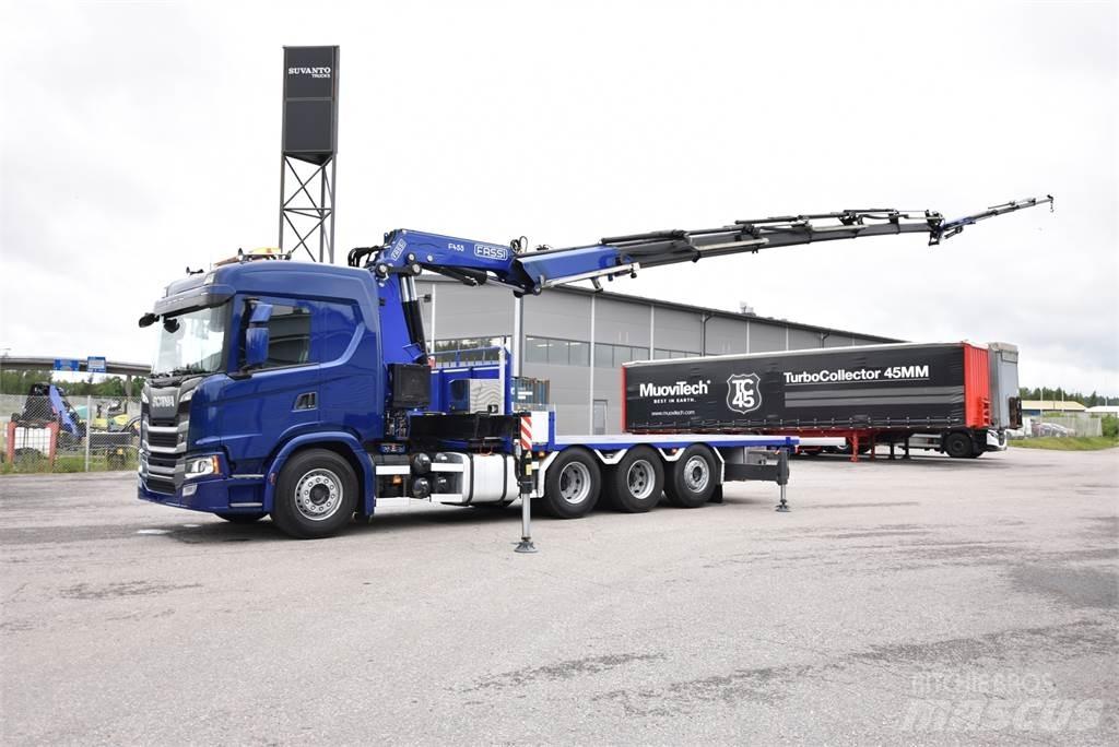 Scania G450 8X4 Camiones grúa