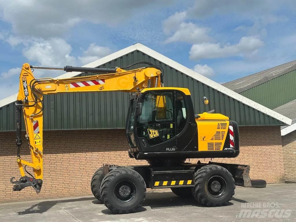 JCB JS145W Excavadoras de ruedas