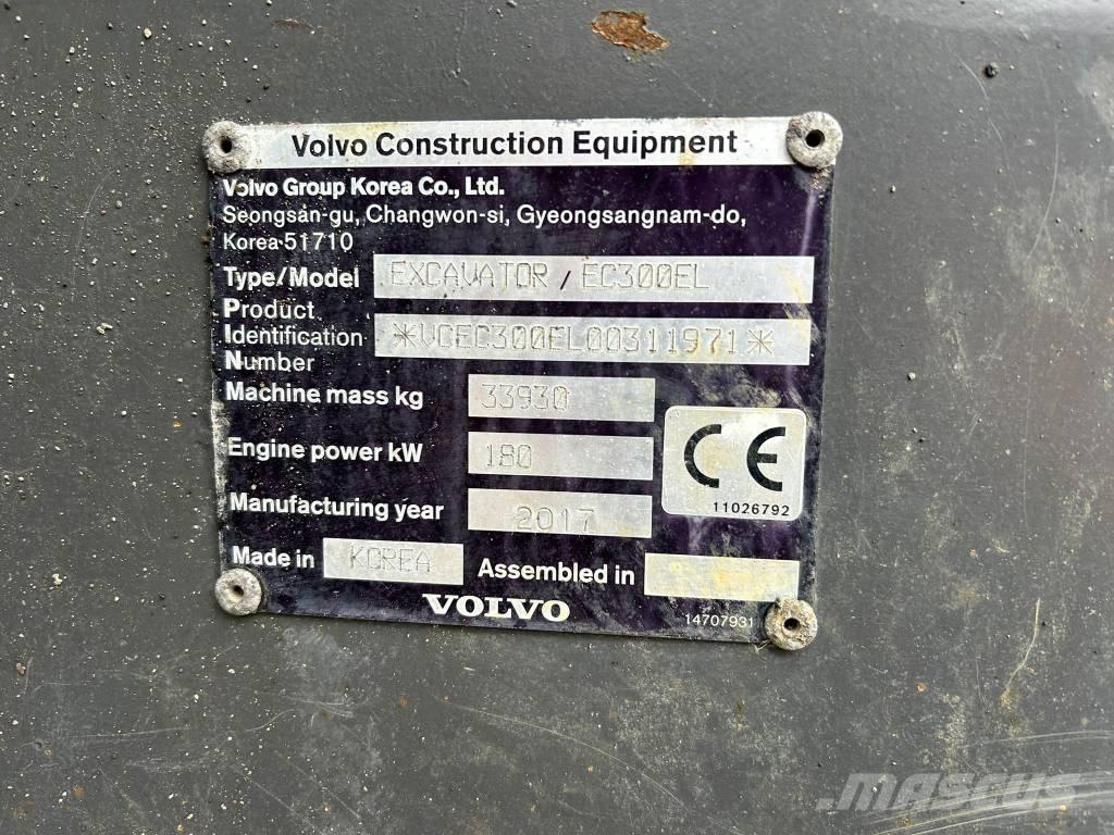 Volvo EC 300 EL Excavadoras de cadenas