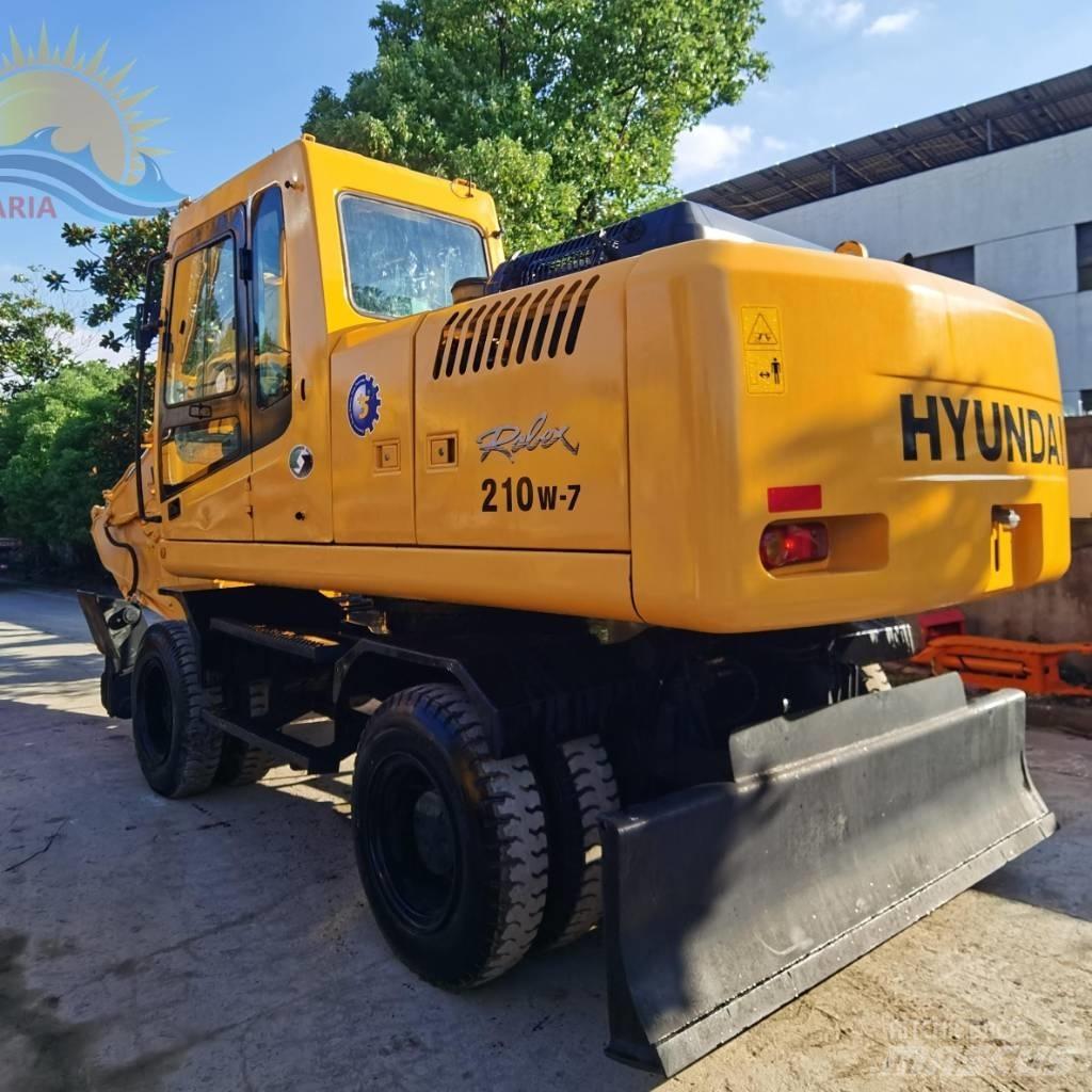 Hyundai R 210W-7 Excavadoras de ruedas