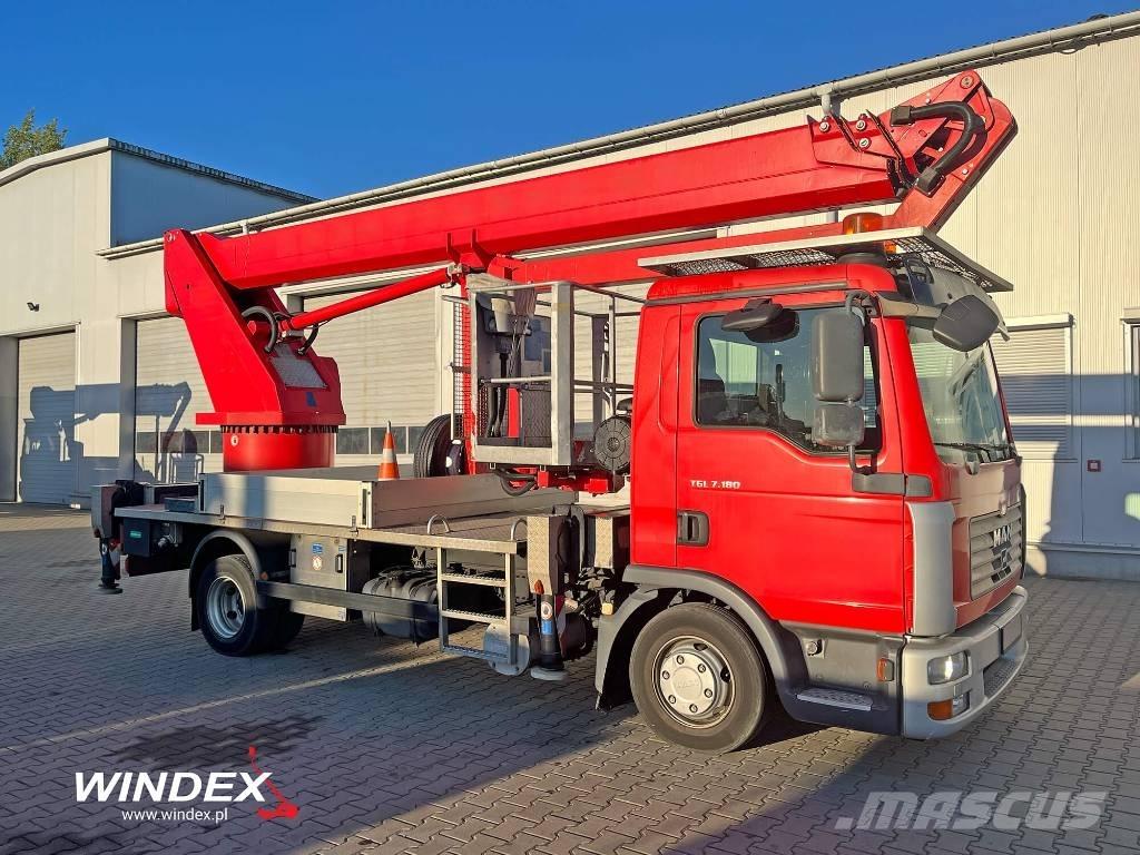 Wumag WT 250 Plataformas sobre camión